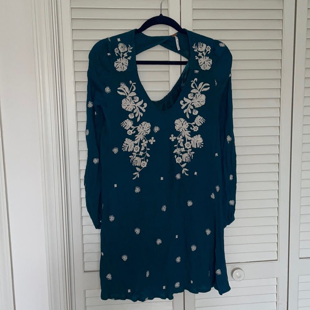 Free people Embroidered dress